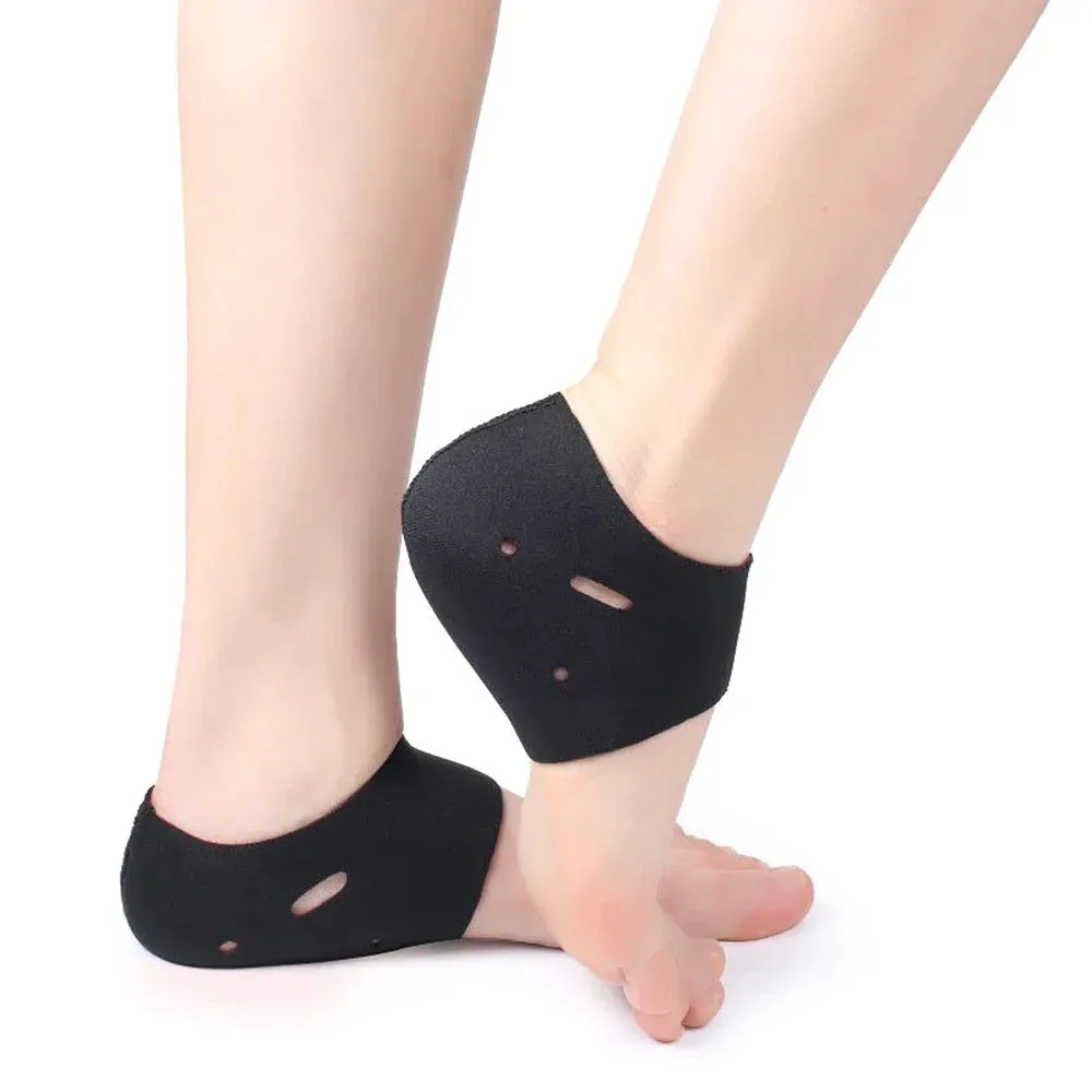 1 Pair Pain Relief Heel Protect Ankle Brace Sock Support Orthotic Insole