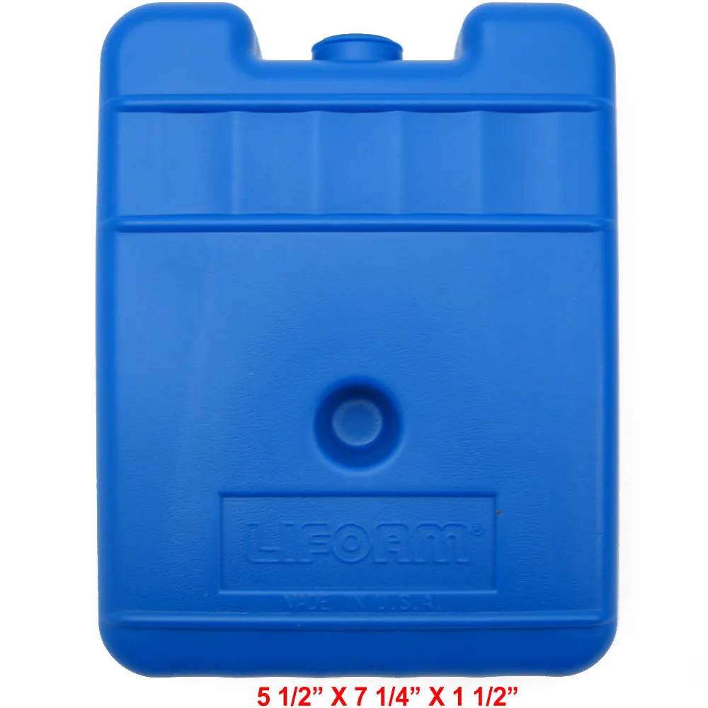 1 Reusable Ice Pack Cold Gel Compress Non Toxic Freeze Therapy Pain Food Camping