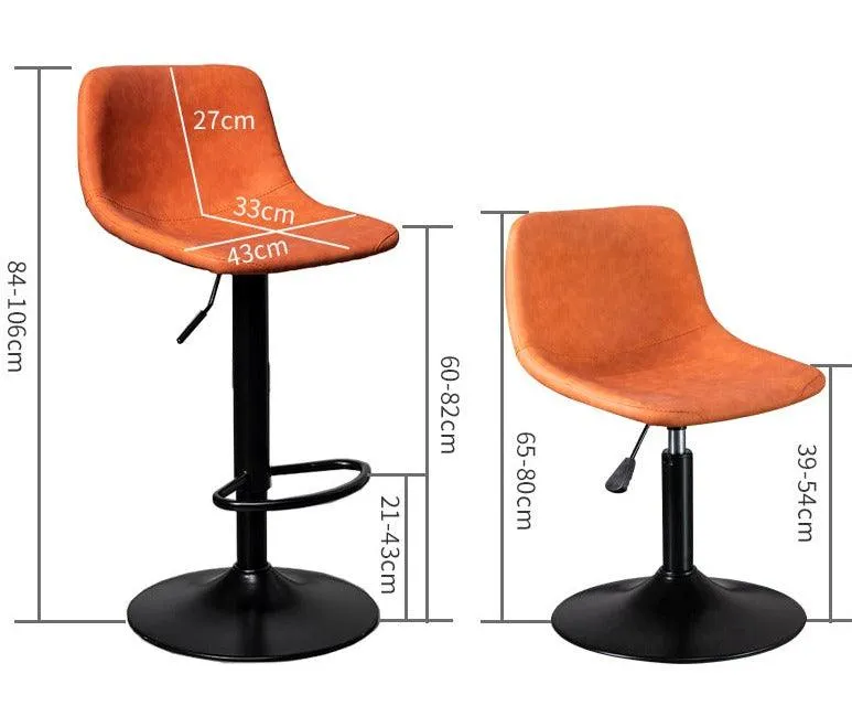 Adjustable Swivel Bar Stool | BRIAN
