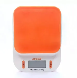 Aslor Electronic Kitchen Scale - Orange