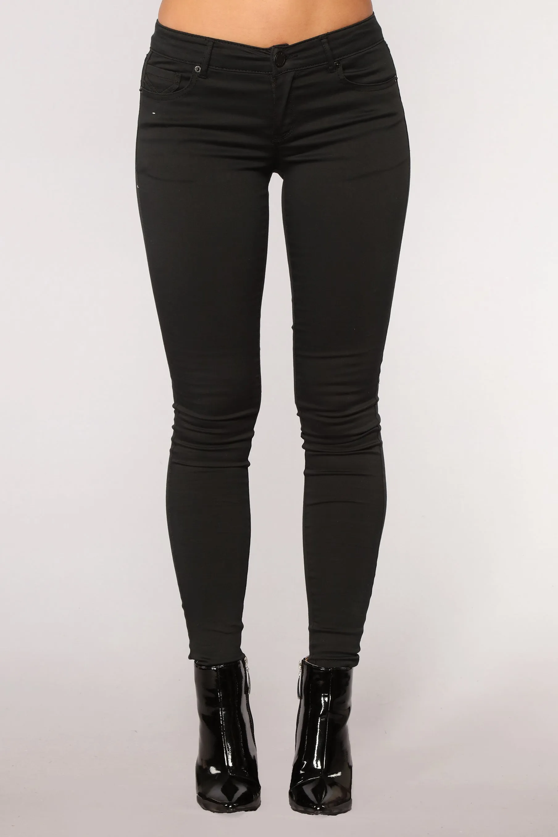 Back to Back Skinny Jeans - Black