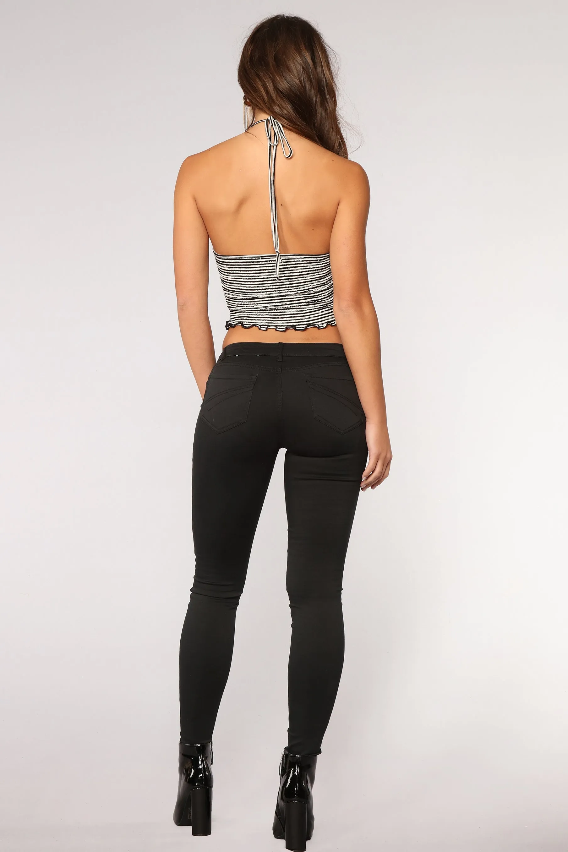 Back to Back Skinny Jeans - Black