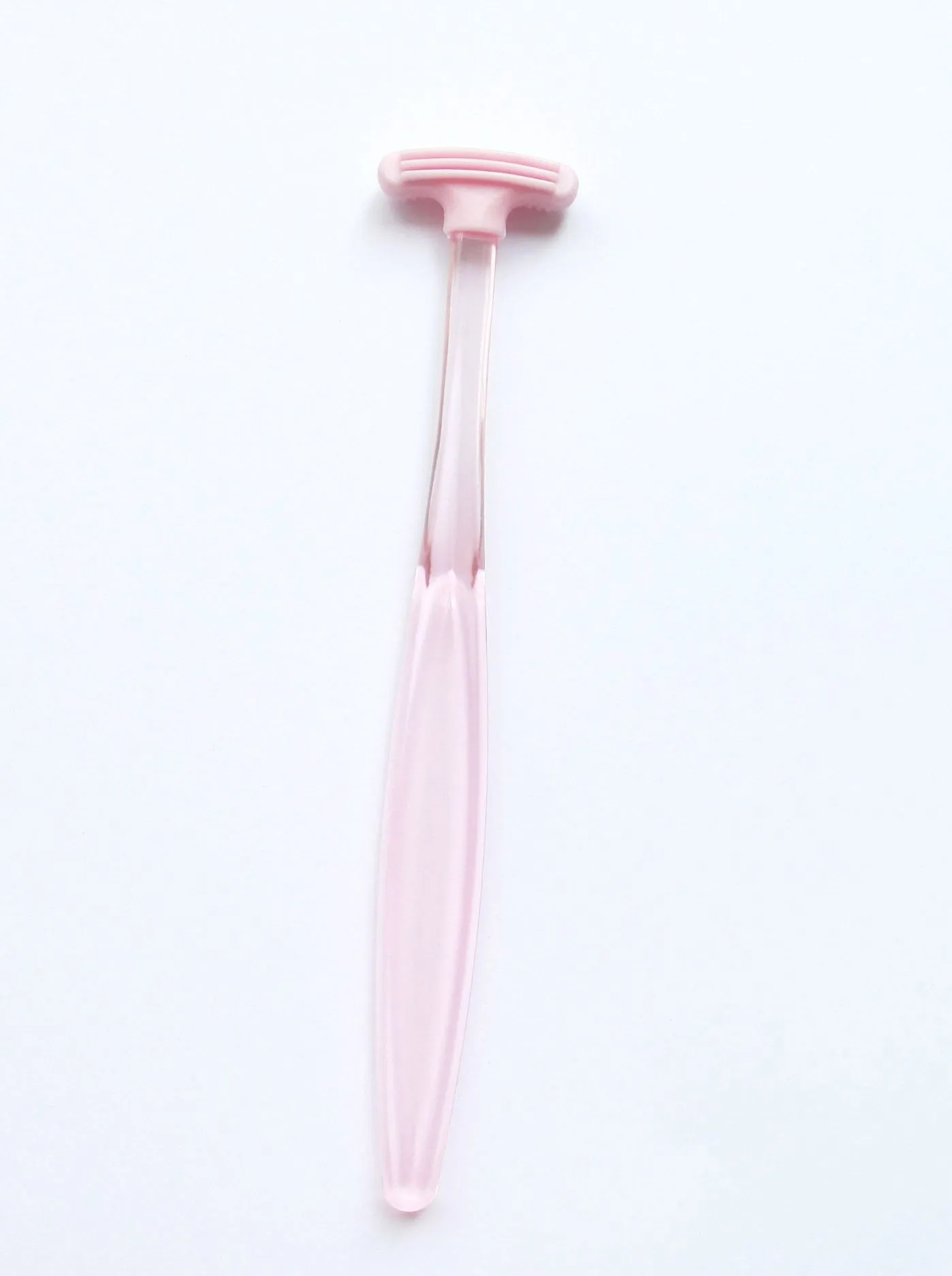 Bag tongue scraper and tongue cleaner