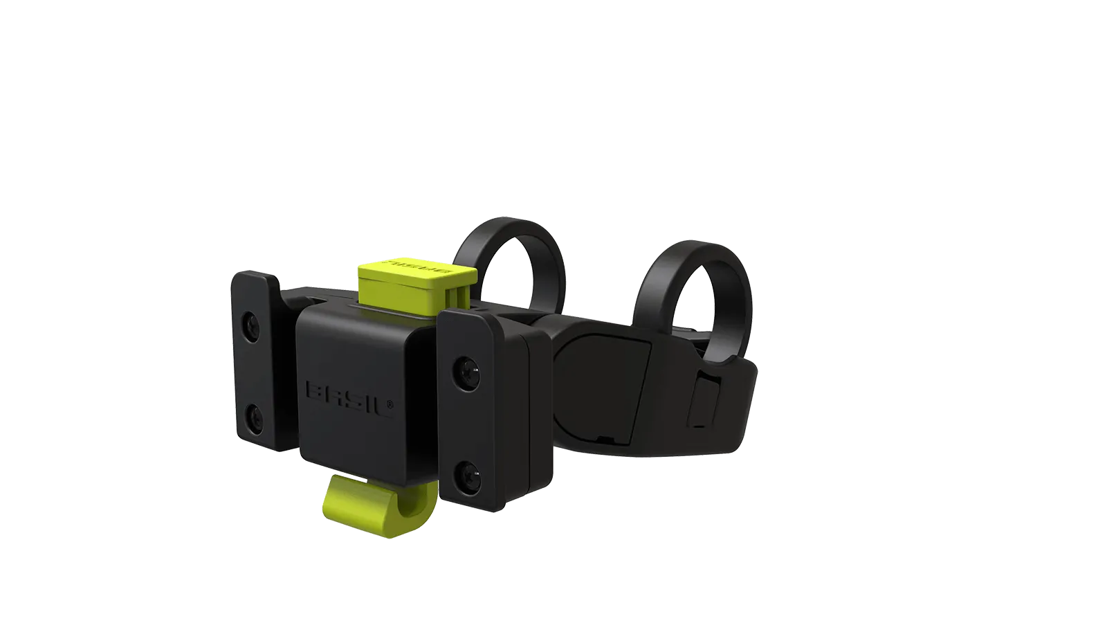 Basil KF Handlebar Holder comp w/ KF Plate - Black
