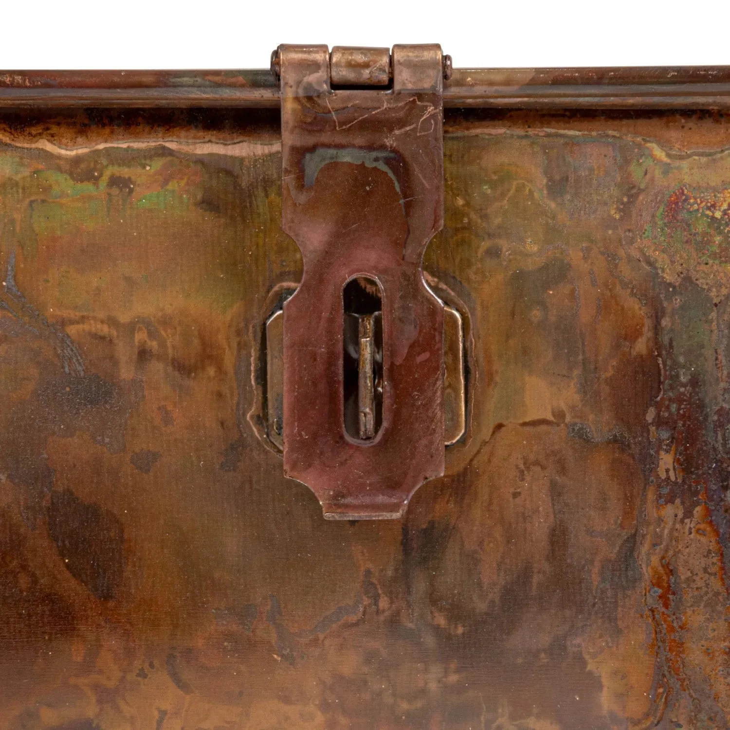 Burnt Copper Decorative Metal Box Set