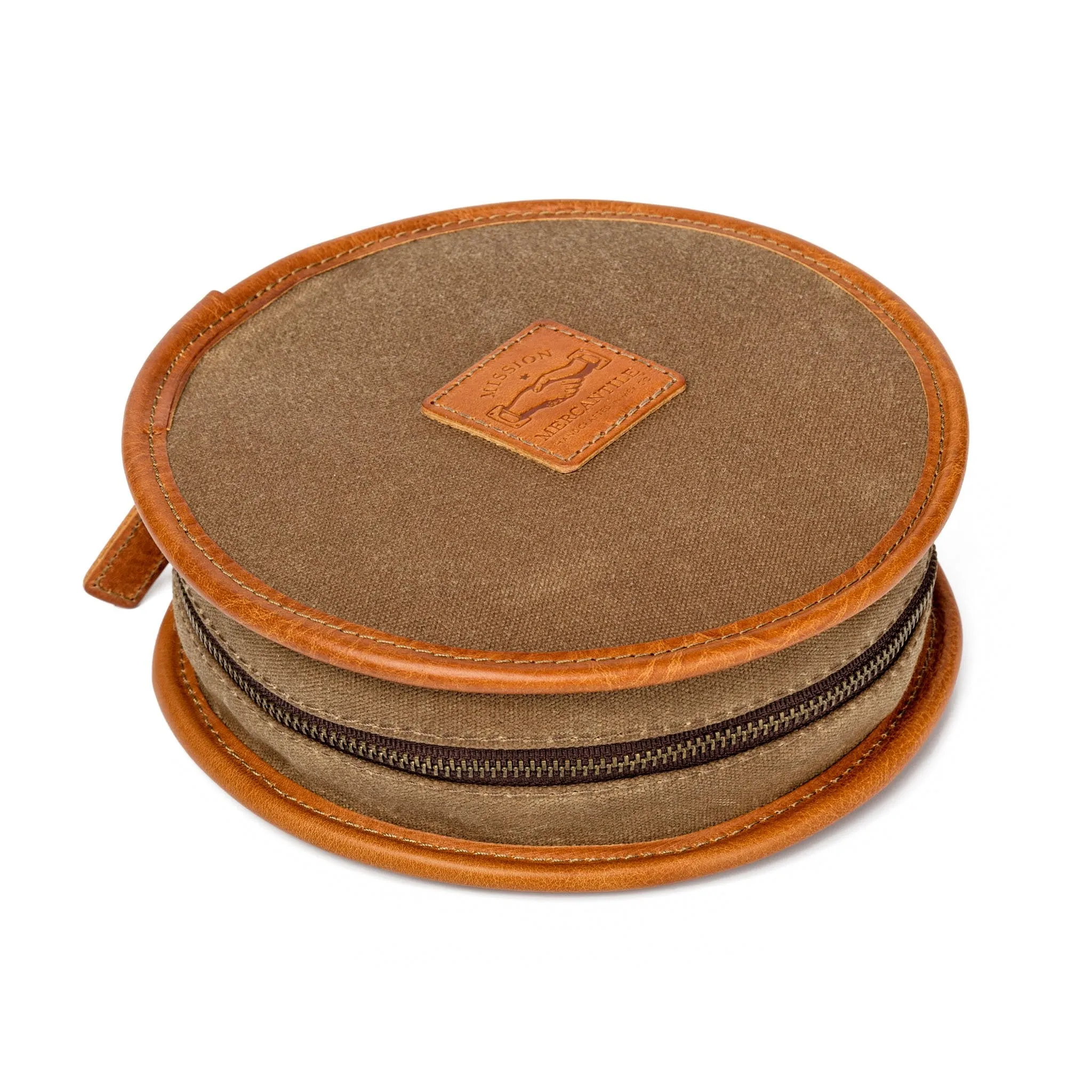 Campaign Waxed Canvas Compact Dog Bowl