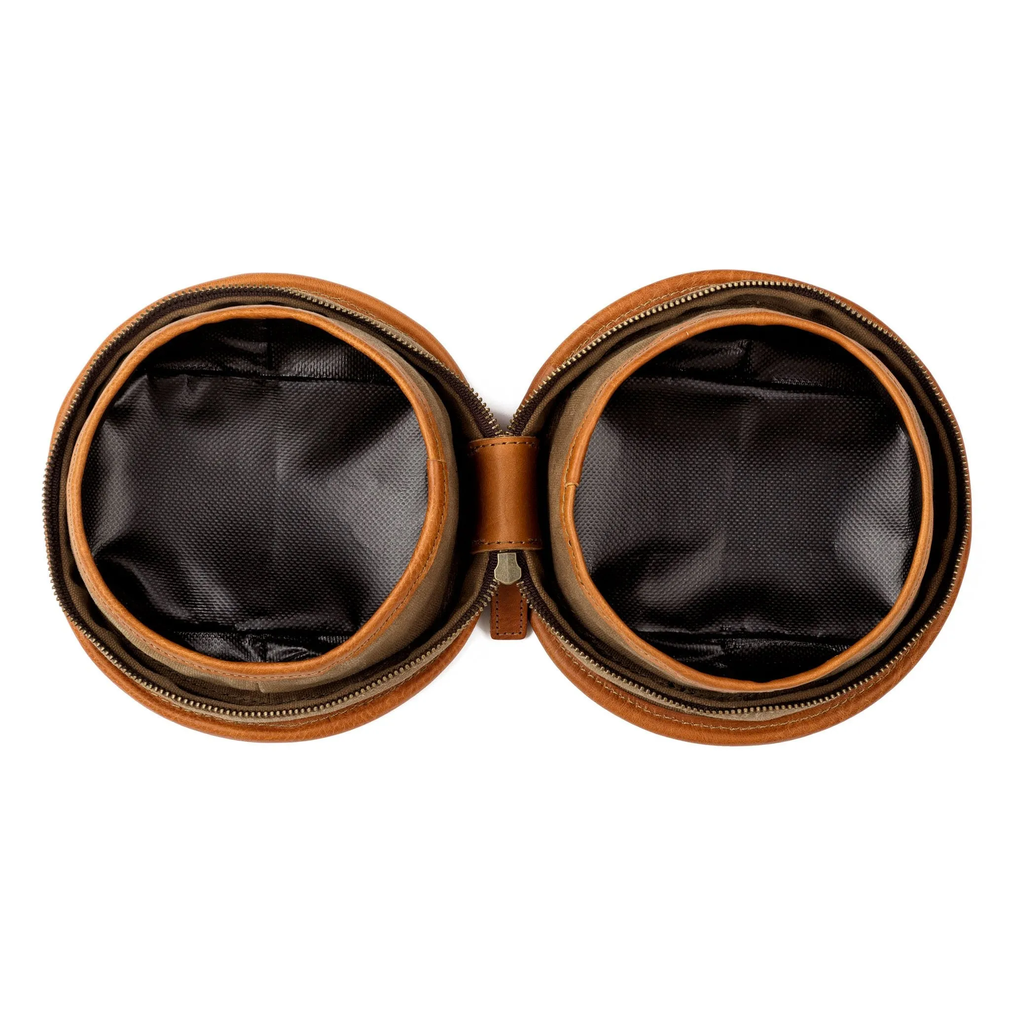 Campaign Waxed Canvas Compact Dog Bowl