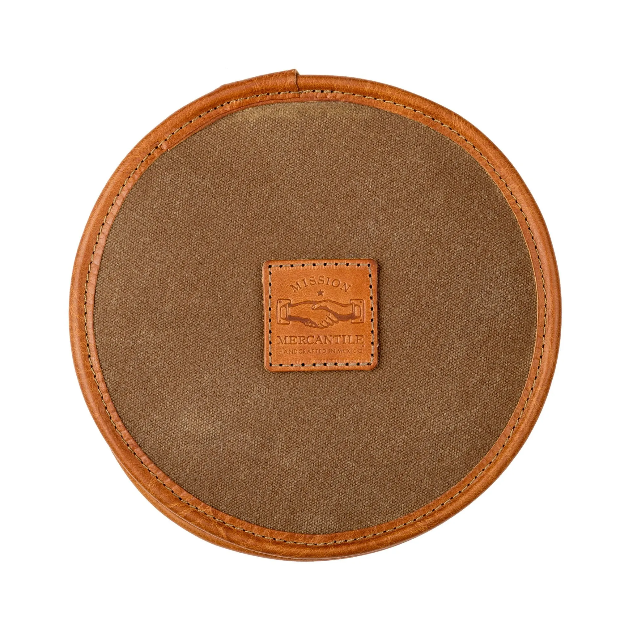 Campaign Waxed Canvas Compact Dog Bowl