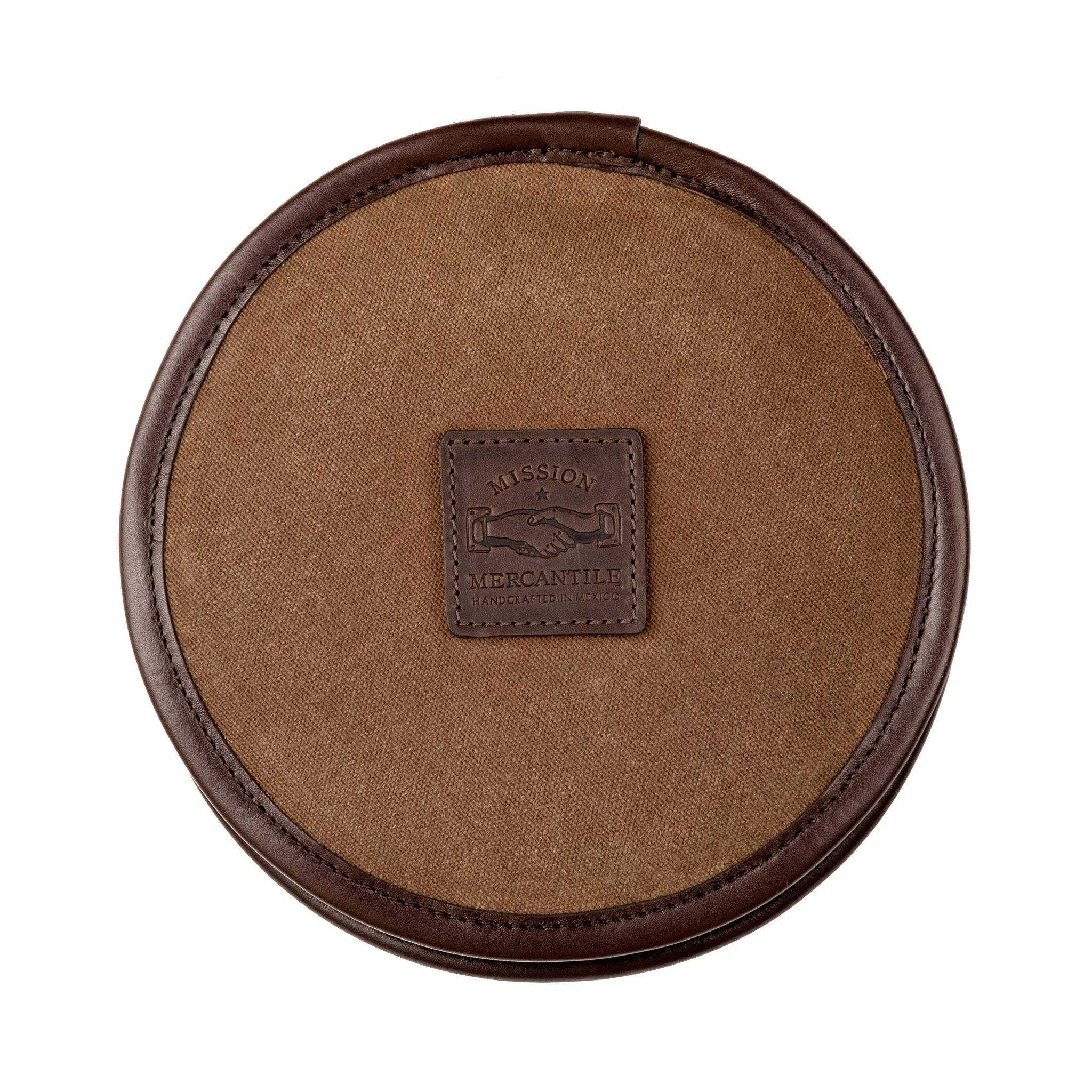Campaign Waxed Canvas Compact Dog Bowl