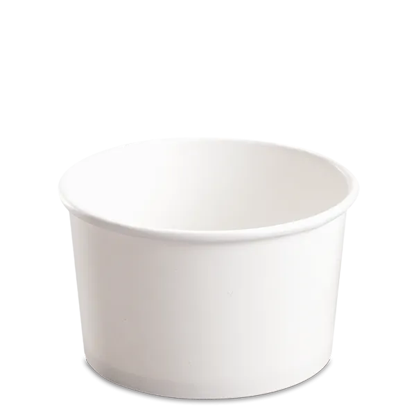 CCF 20OZ(D127MM) Soup Paper Cup (Hot/Cold Use) - White 600 Pieces/Case