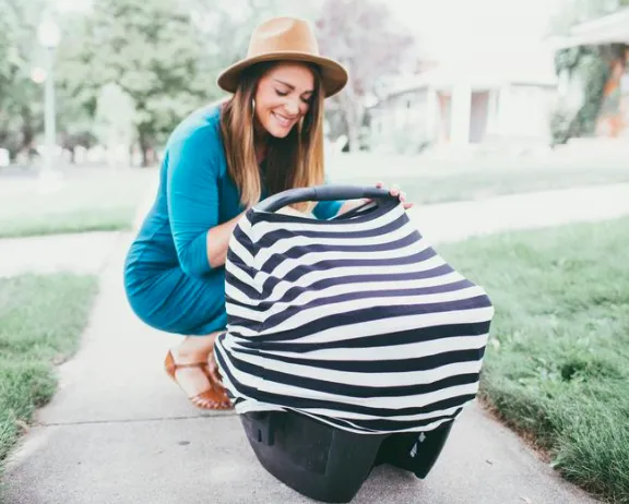 Copper Pearl - Multi-Use Cover - Classic Stripes