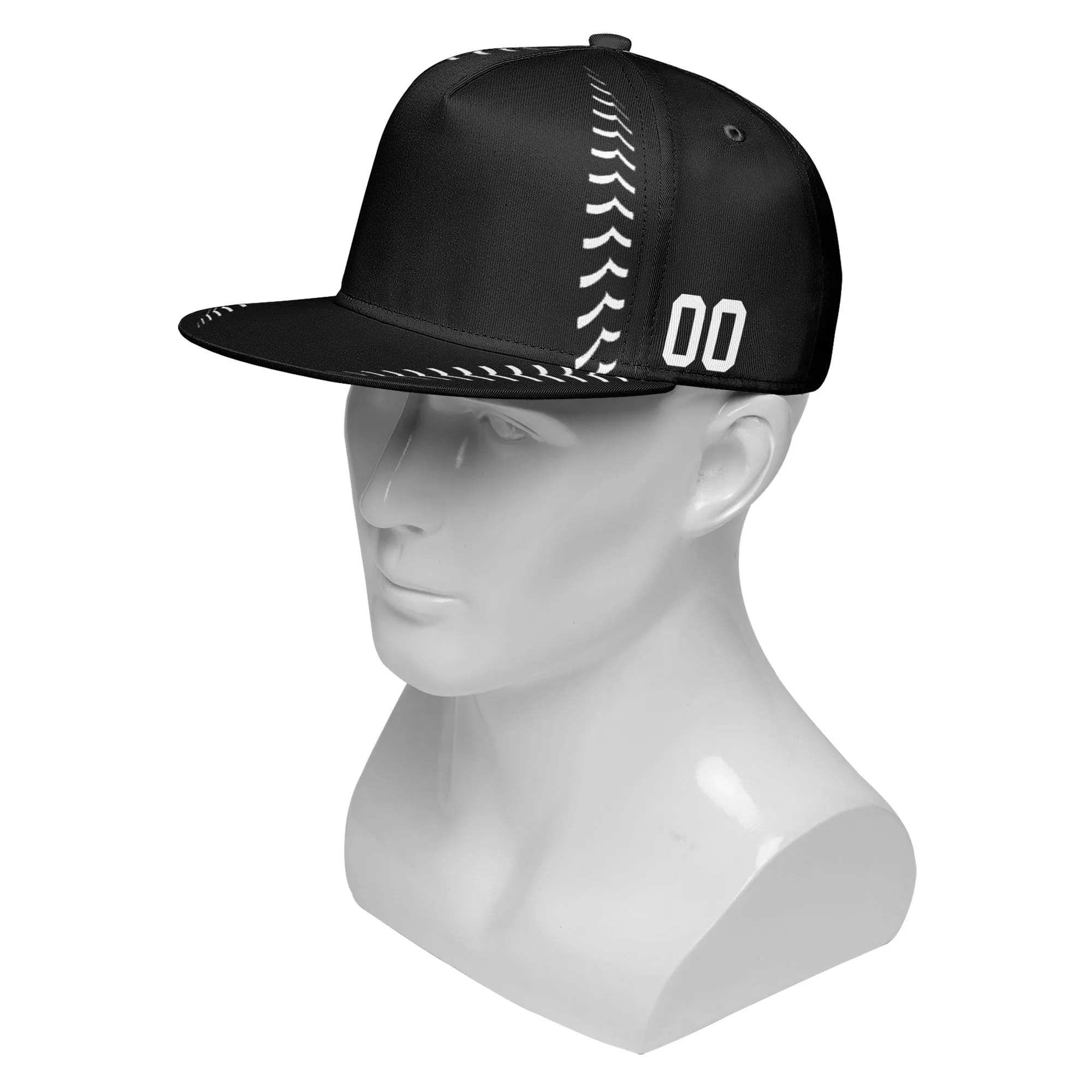 Custom Sport Design Hat Stitched Adjustable Snapback Personalized Baseball Cap PR067B-bd0b00d9-c0