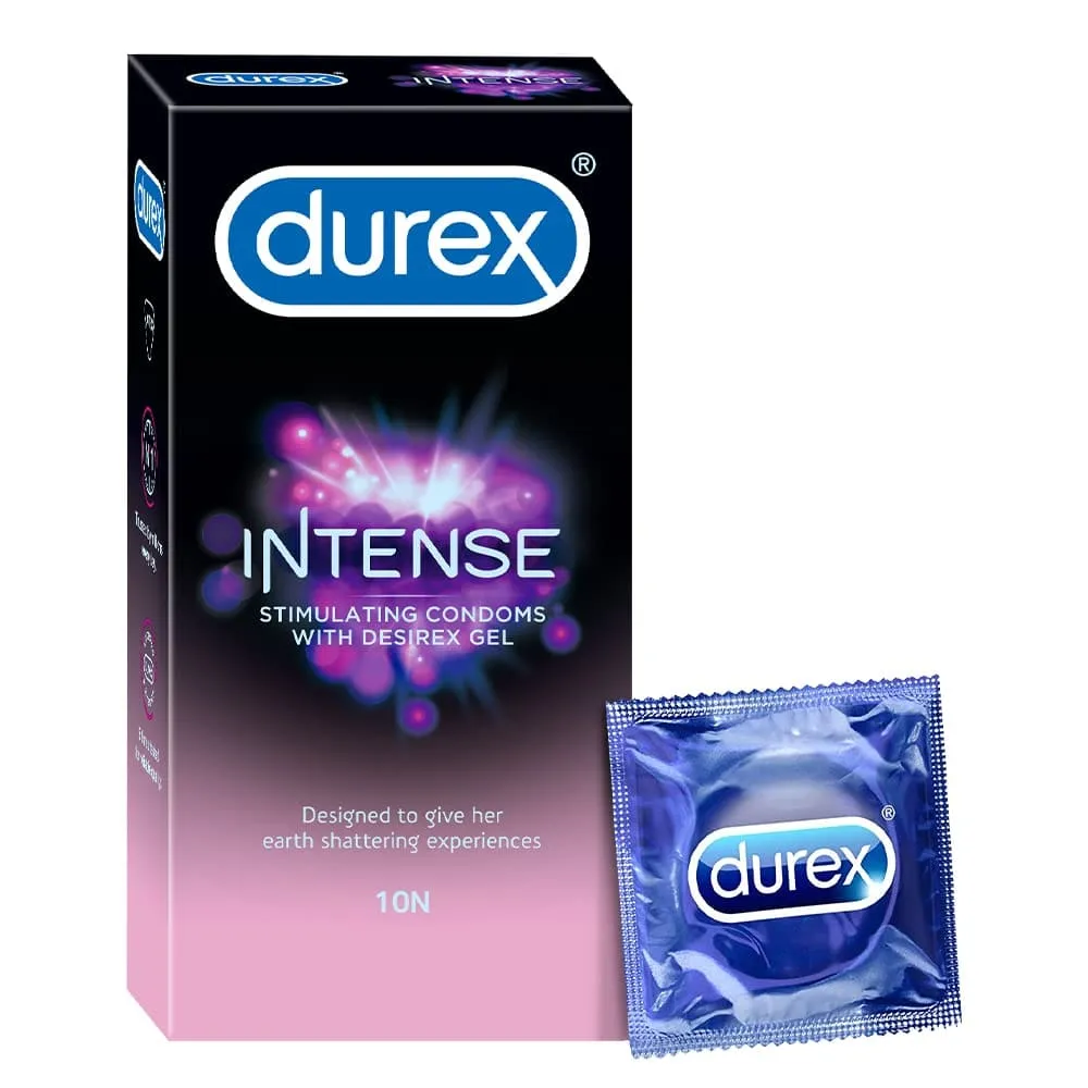 Durex Intense Stimulating Condoms - 20 Pack