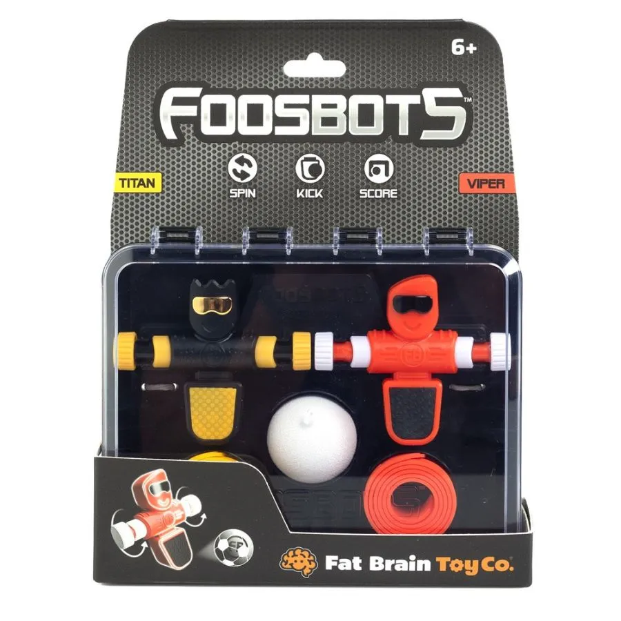 Fat Brain Toy Co - Foosbots 2 Pack - Titan and Viper