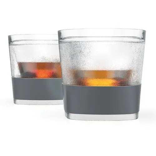 HOST Whiskey Freeze Cooling Cups Set in Grey