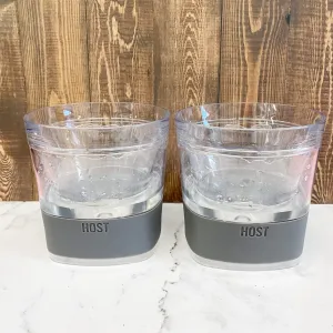 HOST Whiskey Freeze Cooling Cups Set in Grey