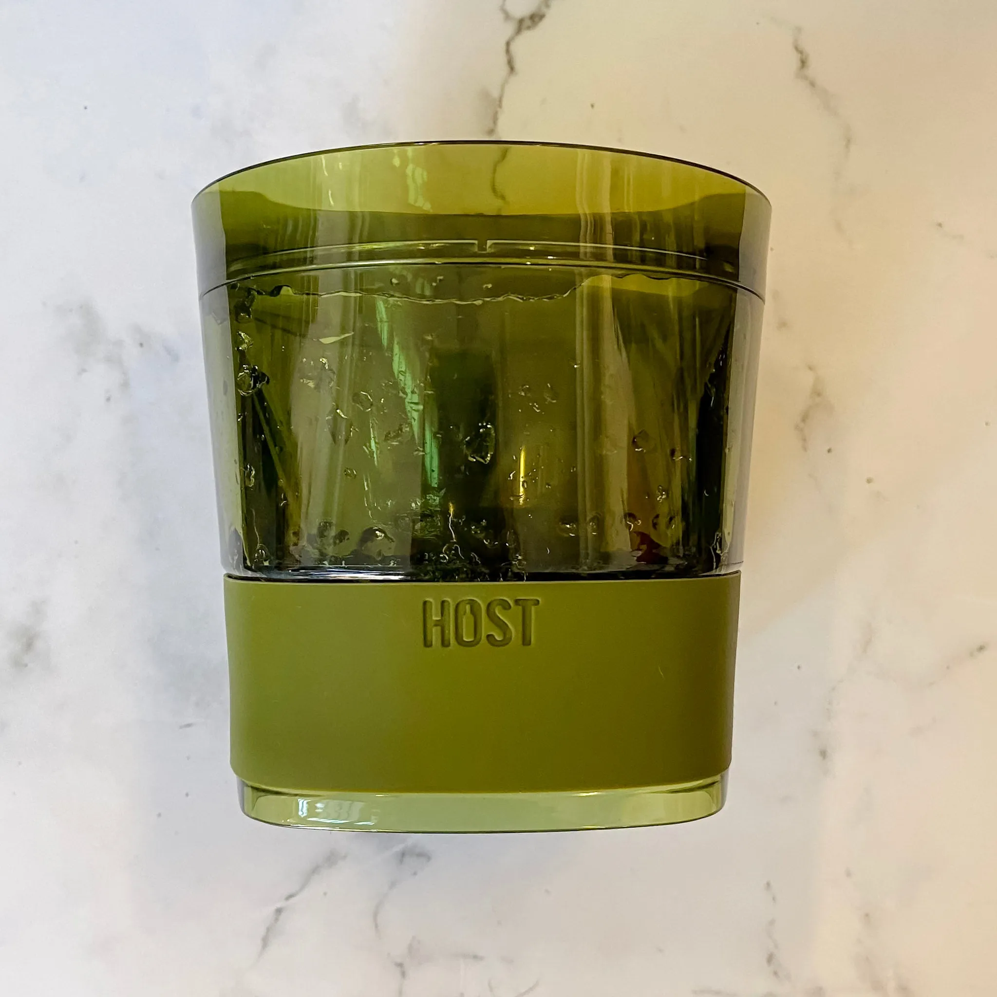 HOST Whiskey Freeze Cooling Cups Set in Olive