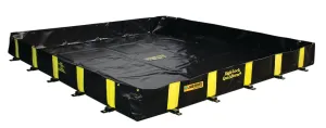 Justrite 28518 Rigid-Lock Quickberm 8' x 8', 475 Gal.