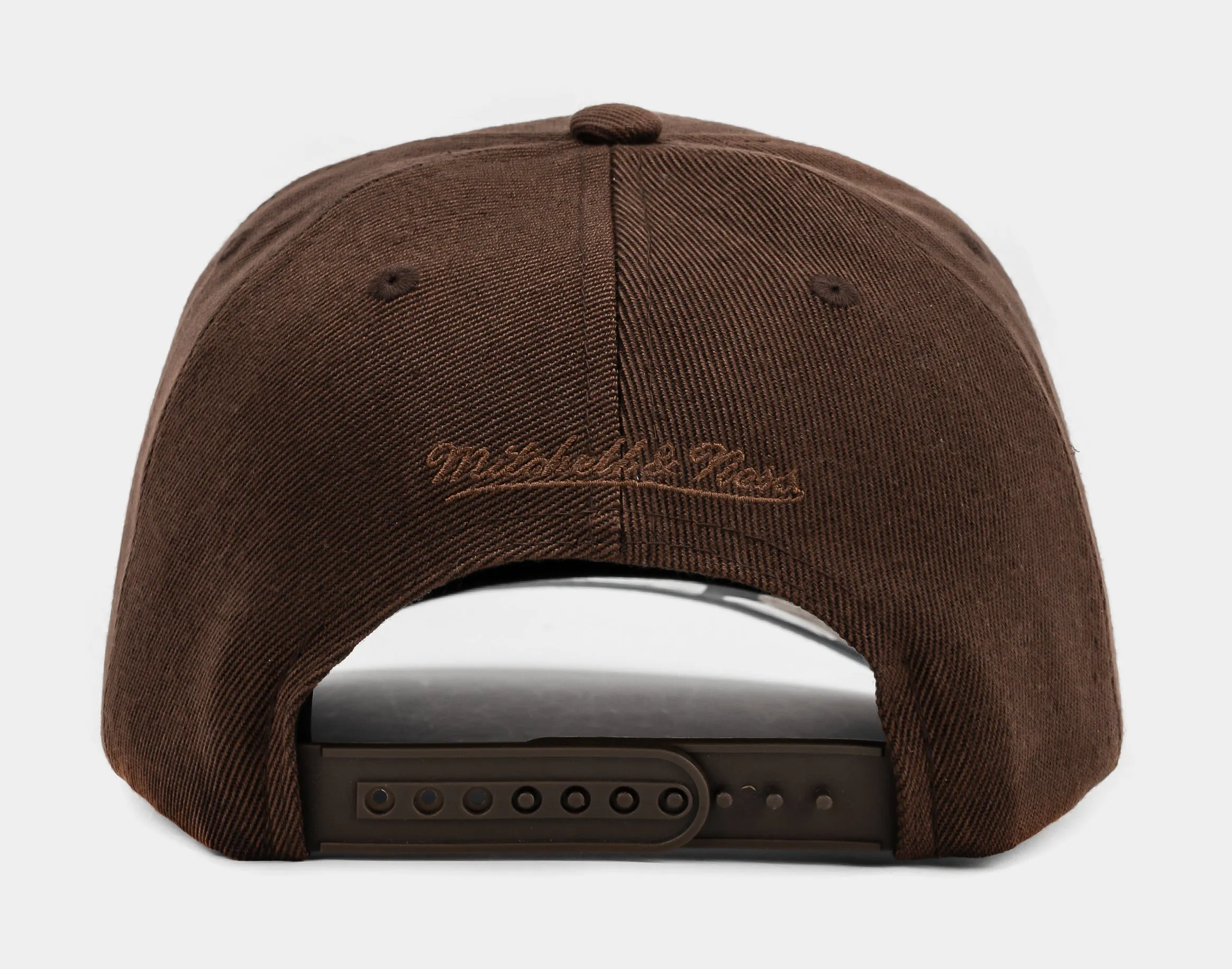 Los Angeles Dodgers Pro Snapback Mens Hat (White/Brown)