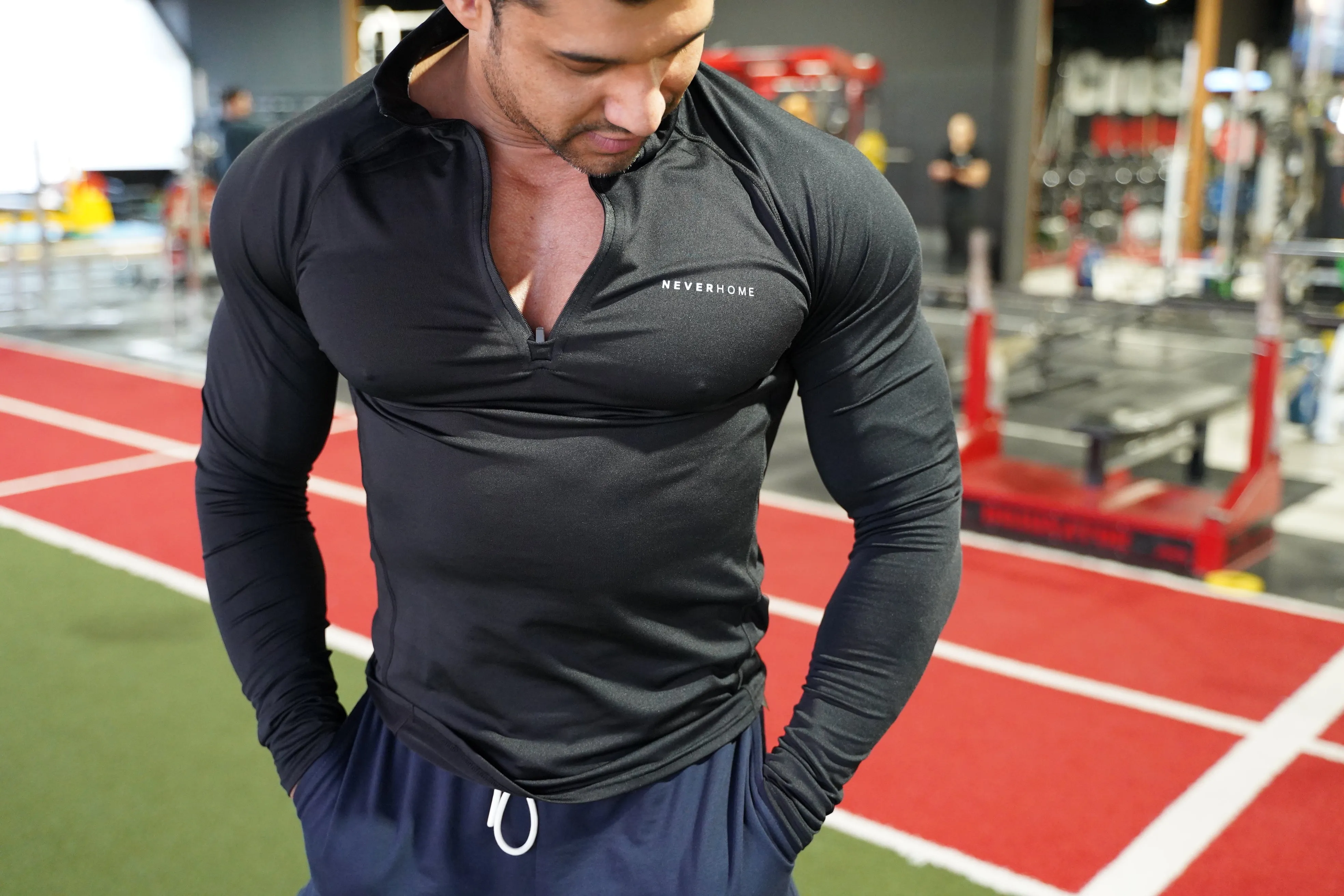 Neverhome 1/4 Zip Compression Top