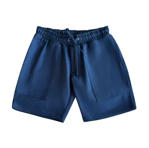 Service Elastic Short - Petrol Blue