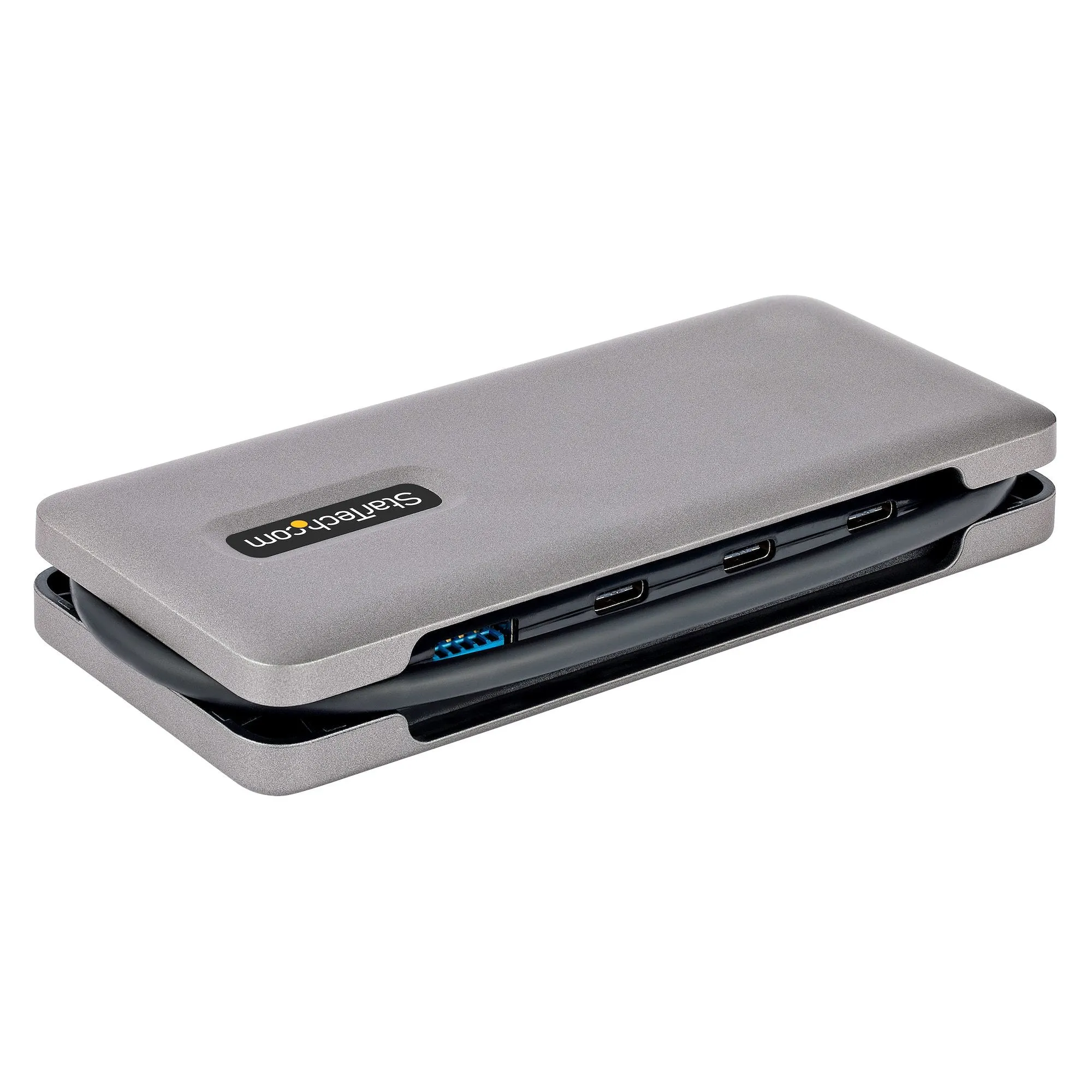 Startech.Com 4-Port Usb-C Hub, 1X Usb-A And 3X Usb-C Ports, Usb 3.1 10Gbps, Bus Powered, Usb Type C Hub With 9.8In (25Cm