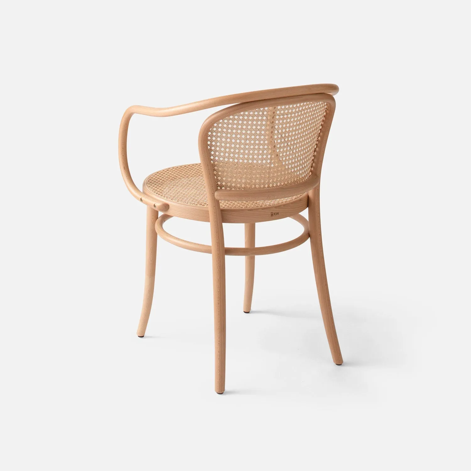 TON 33 Bentwood Caned Armchair