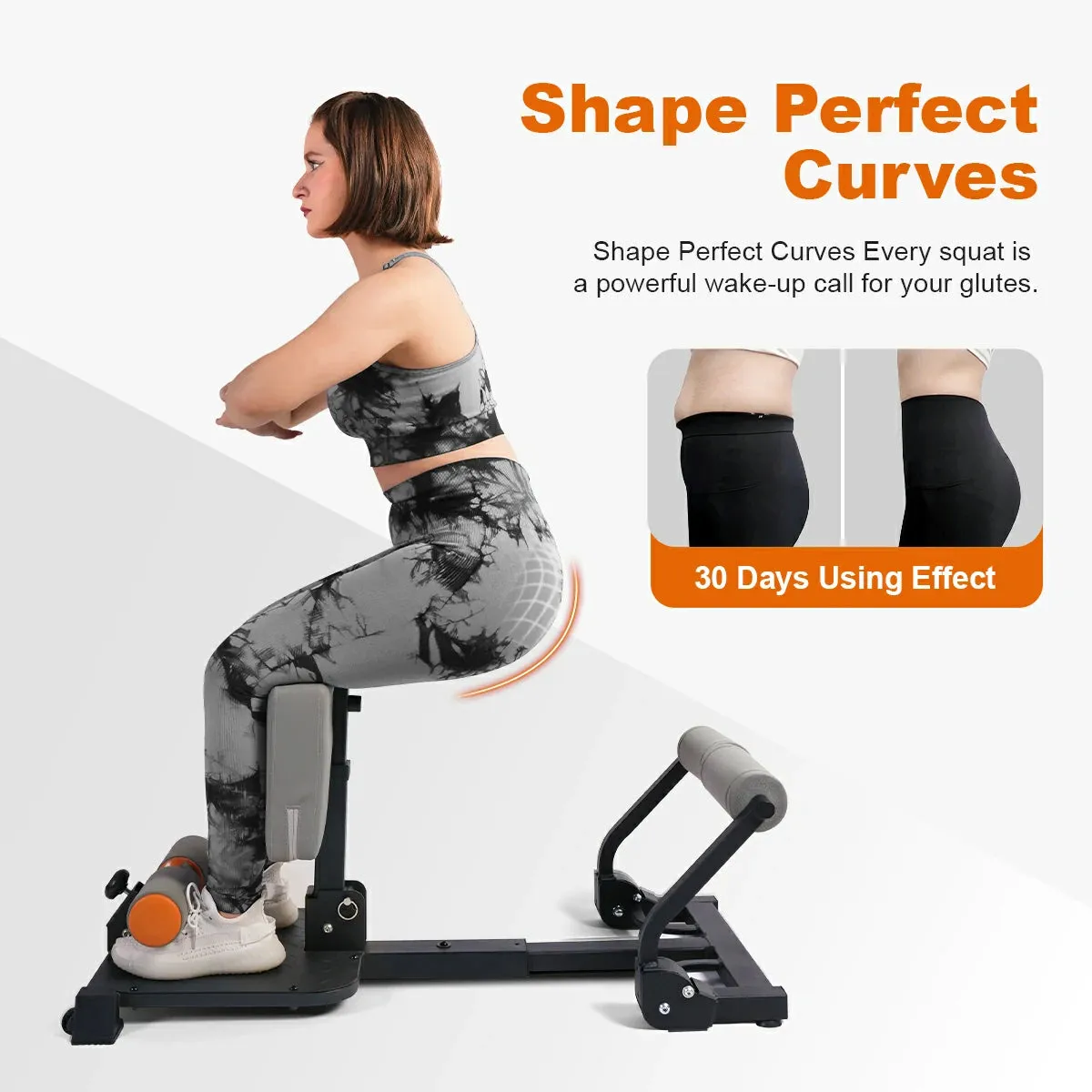 Tousains 3 in 1 Sissy Squat Machine