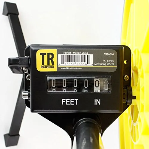 TR Industrial 88016 FX Series Collapsible Measuring Wheel, Yellow/Black