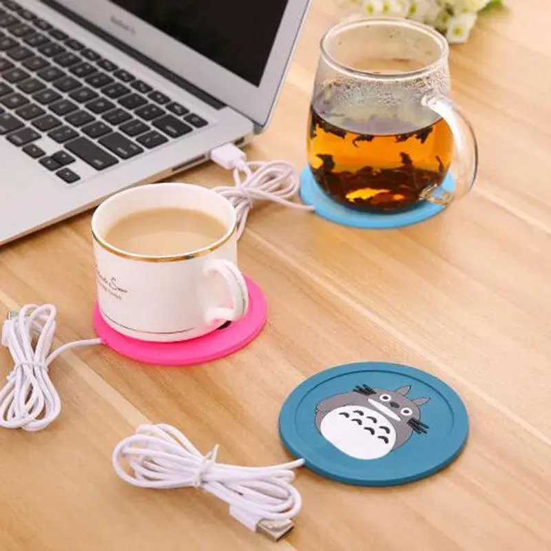 USB Cup Warmer: Efficiently Keep Your Drink Hot - Ideal Gift!