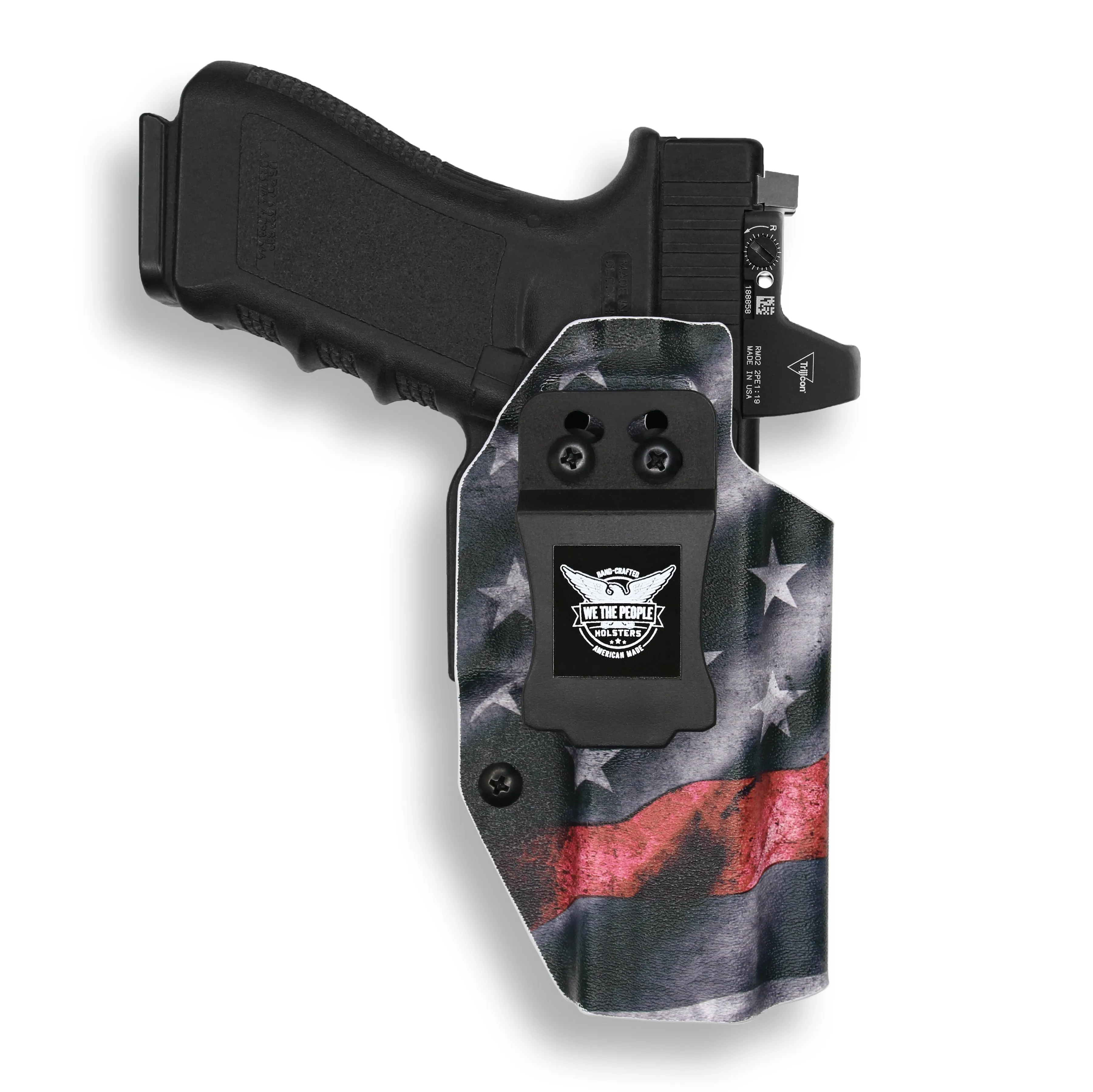 Walther PDP Compact 5" Red Dot Optic Cut IWB Holster