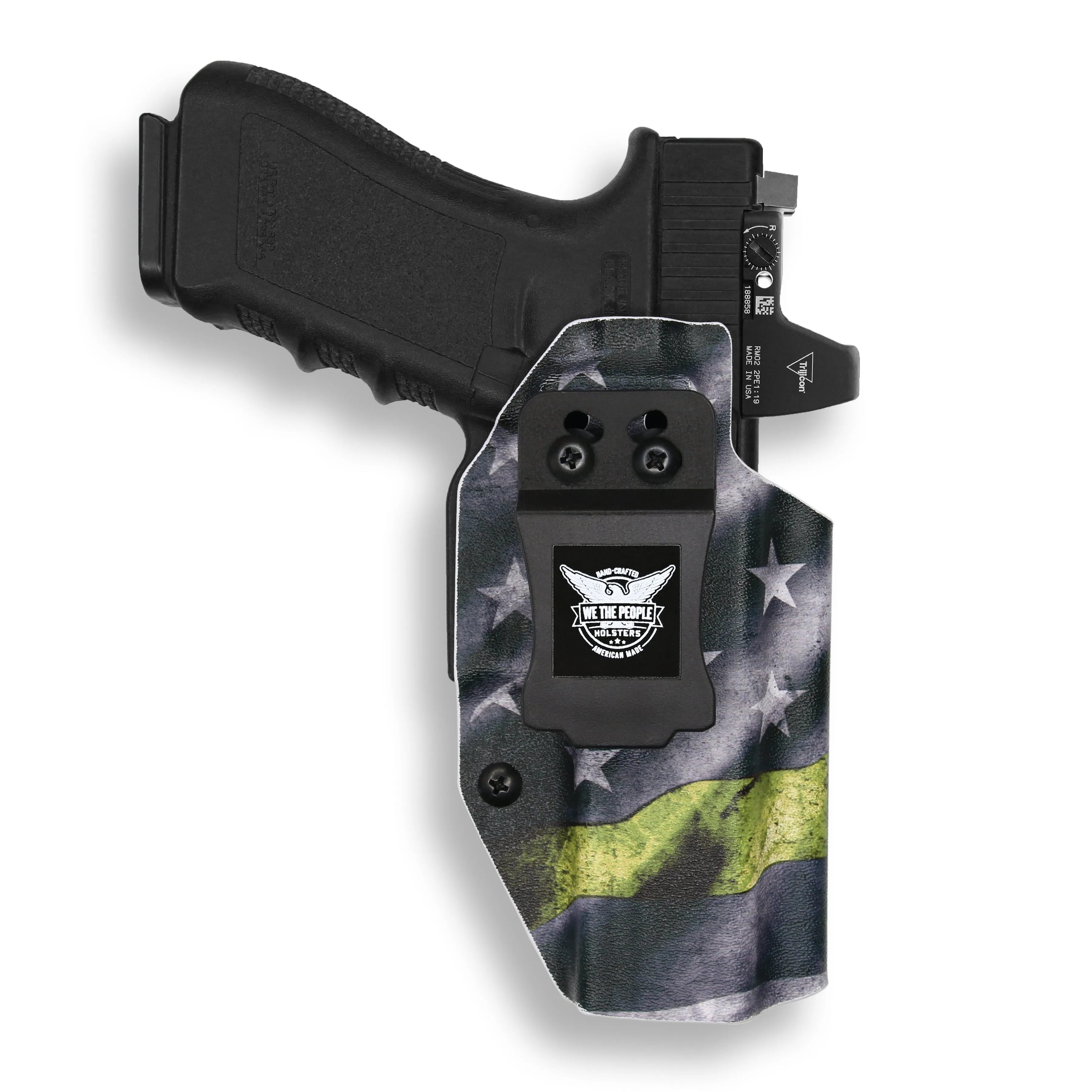 Walther PDP Compact 5" Red Dot Optic Cut IWB Holster