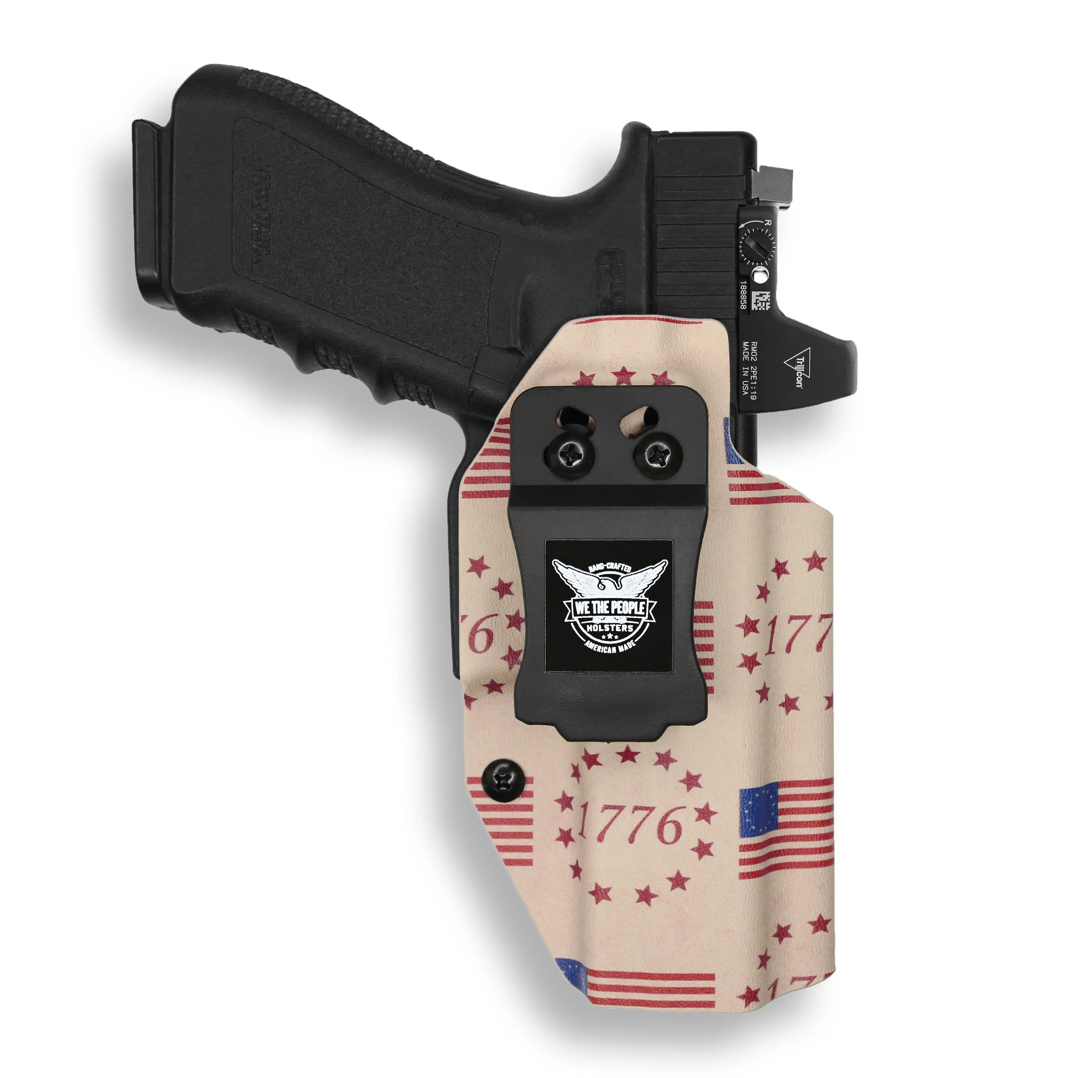 Walther PDP Compact 5" Red Dot Optic Cut IWB Holster