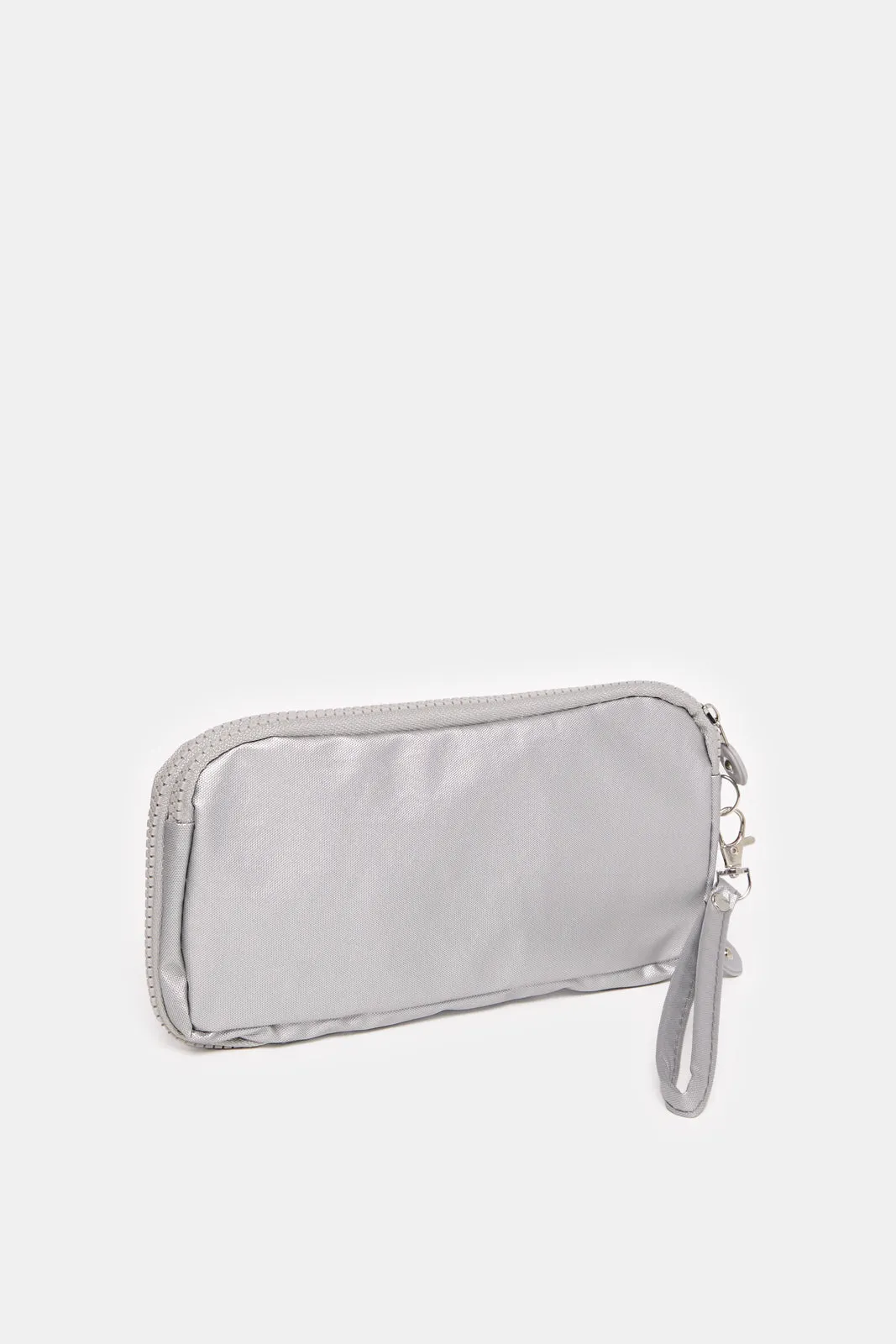 Women Grey Multi Compartment Travel Pouch